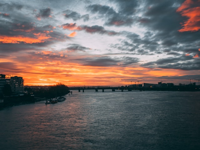 Couchers de soleil à Bordeaux