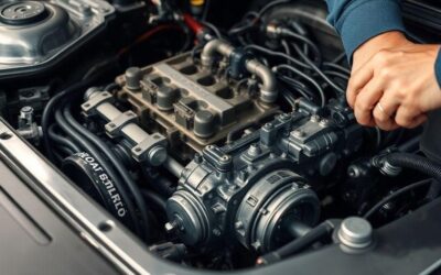 Moteur haute performance avec interface de reprogrammation moteur et outils de diagnostic technologiques