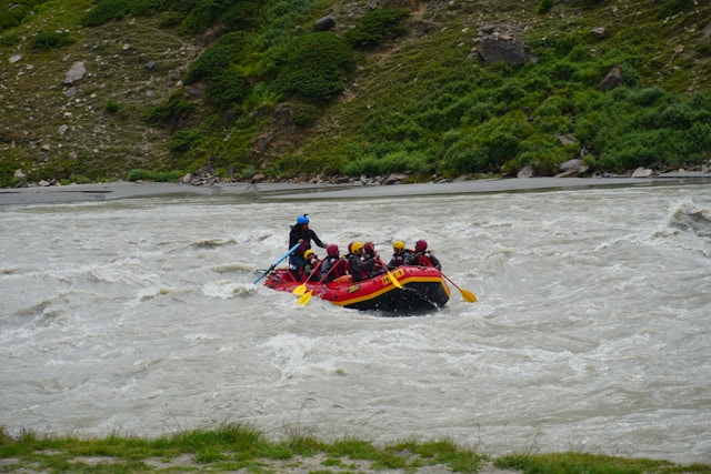 Bateaux de rafting
