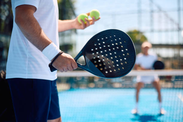 Installation terrain de tennis